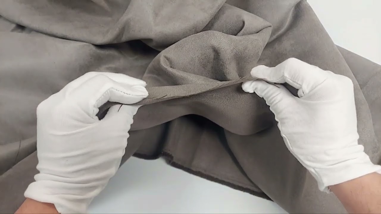 Microfiber (Suede) Fabric - Close Up