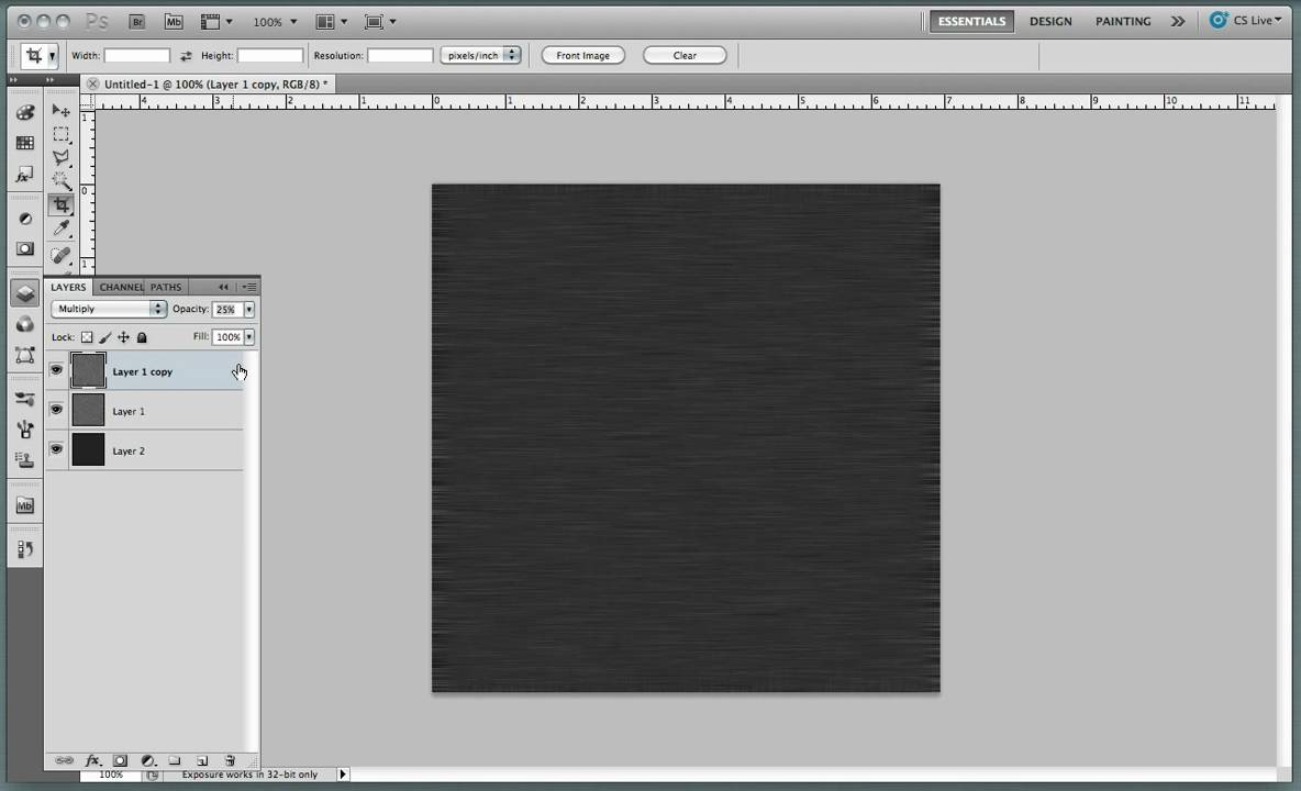 HOW TO: Create the Linen Fabric-style background texture in Photoshop [WATCH IN HD]