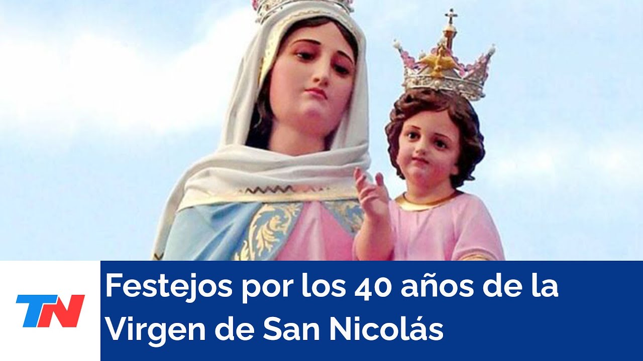FIESTA EN EL DÍA DE LA VIRGEN DE SAN NICOLÁS: Se reunieron fieles de todo el país