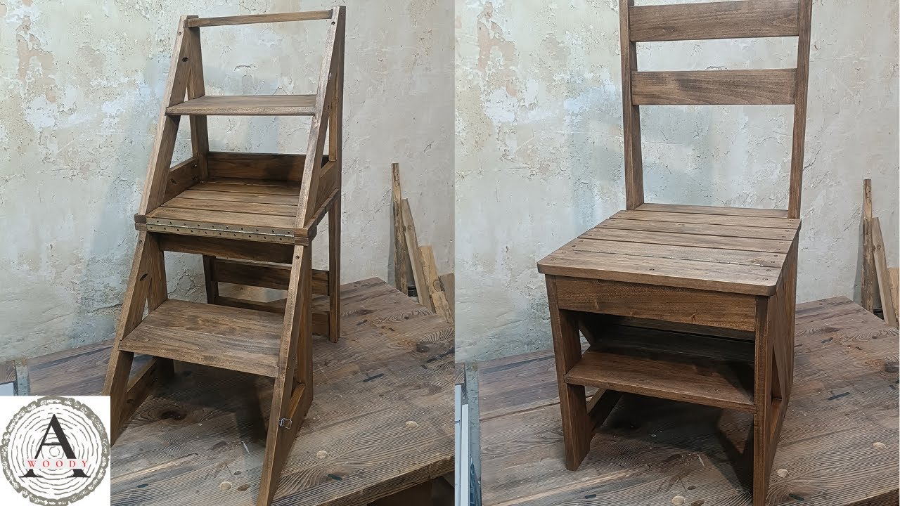 Стул-стремянка /  ladder chair