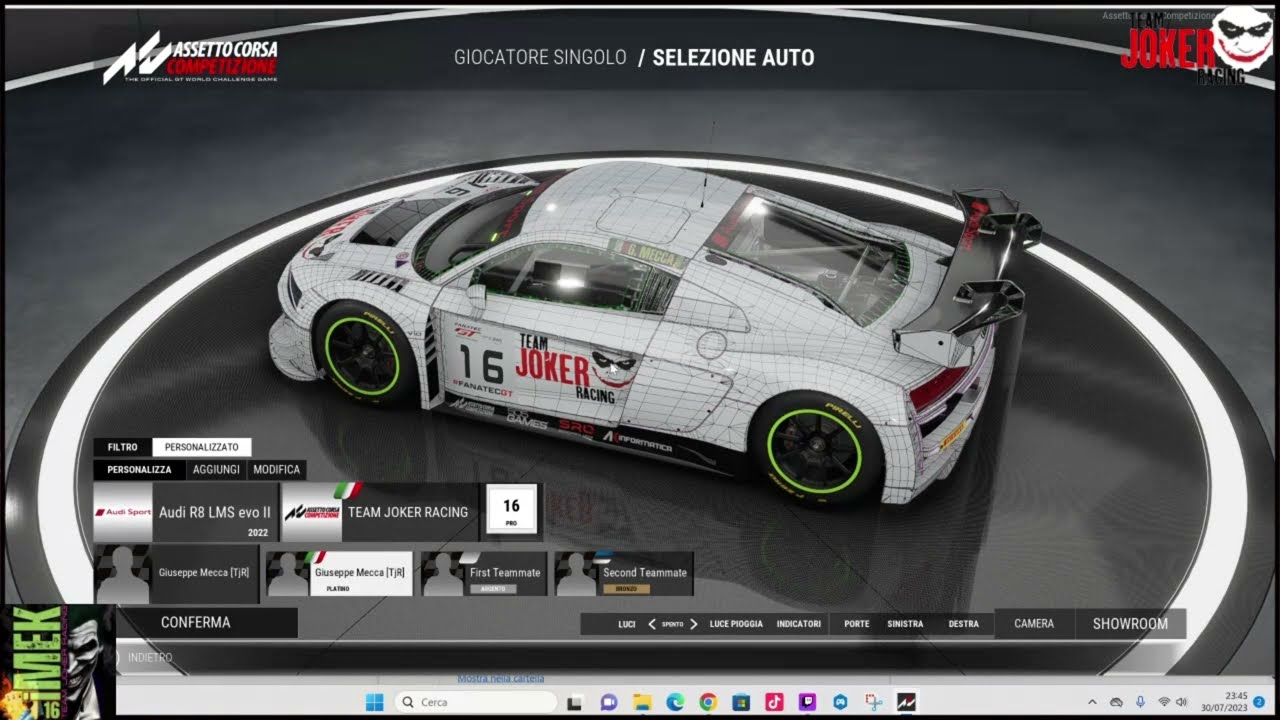 Tutorial Livrea personalizzata Assetto Corsa Competizione PC