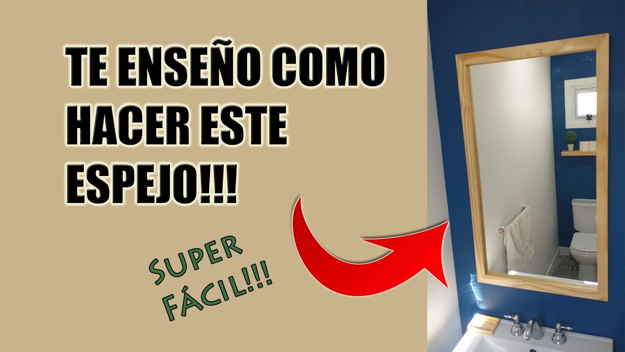 🚫 No HAGAS tu marco de ESPEJO sin antes ver este video! 🪞