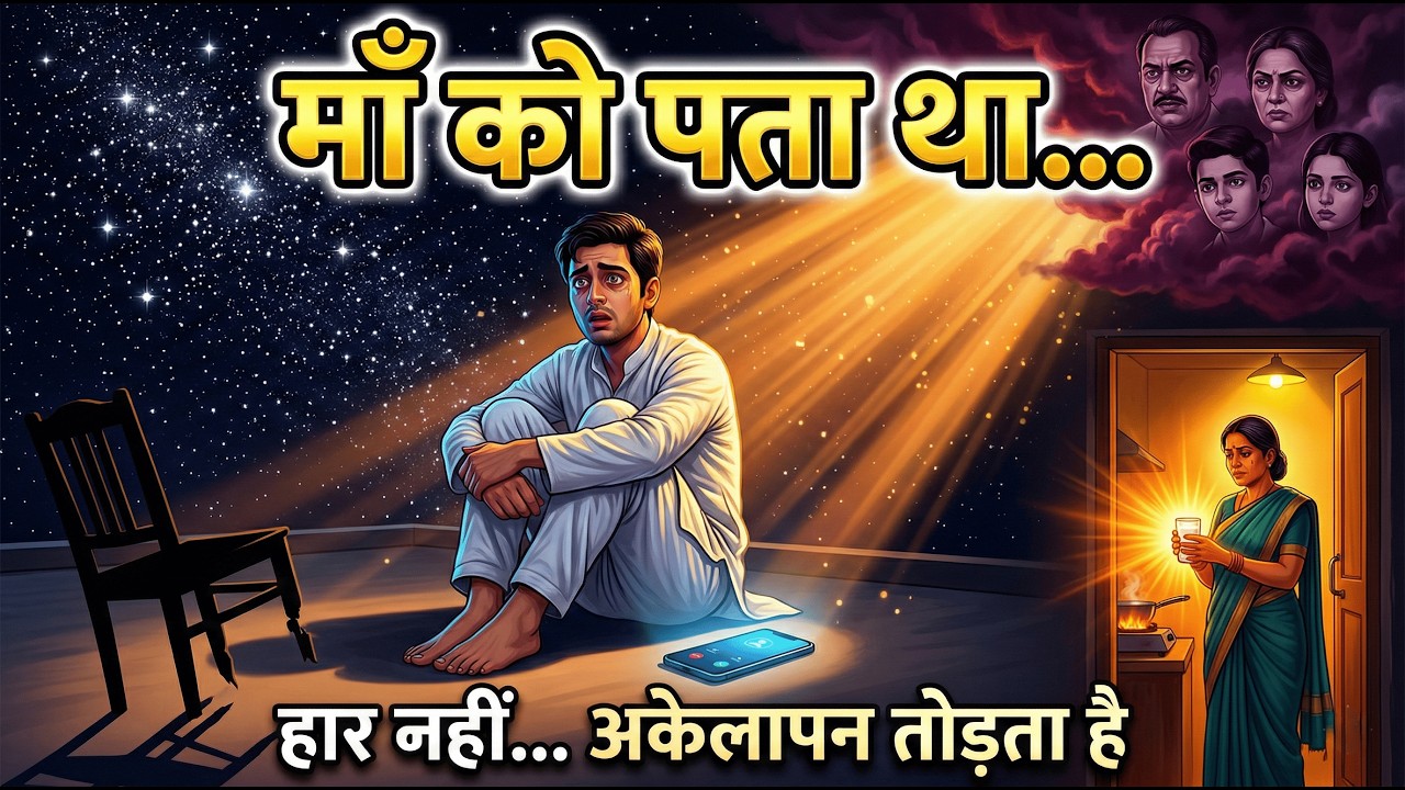 जो हार गए वो कमज़ोर नहीं थे — वो सिर्फ अकेले थे उस रात | Failure Ki Sach Kahani
