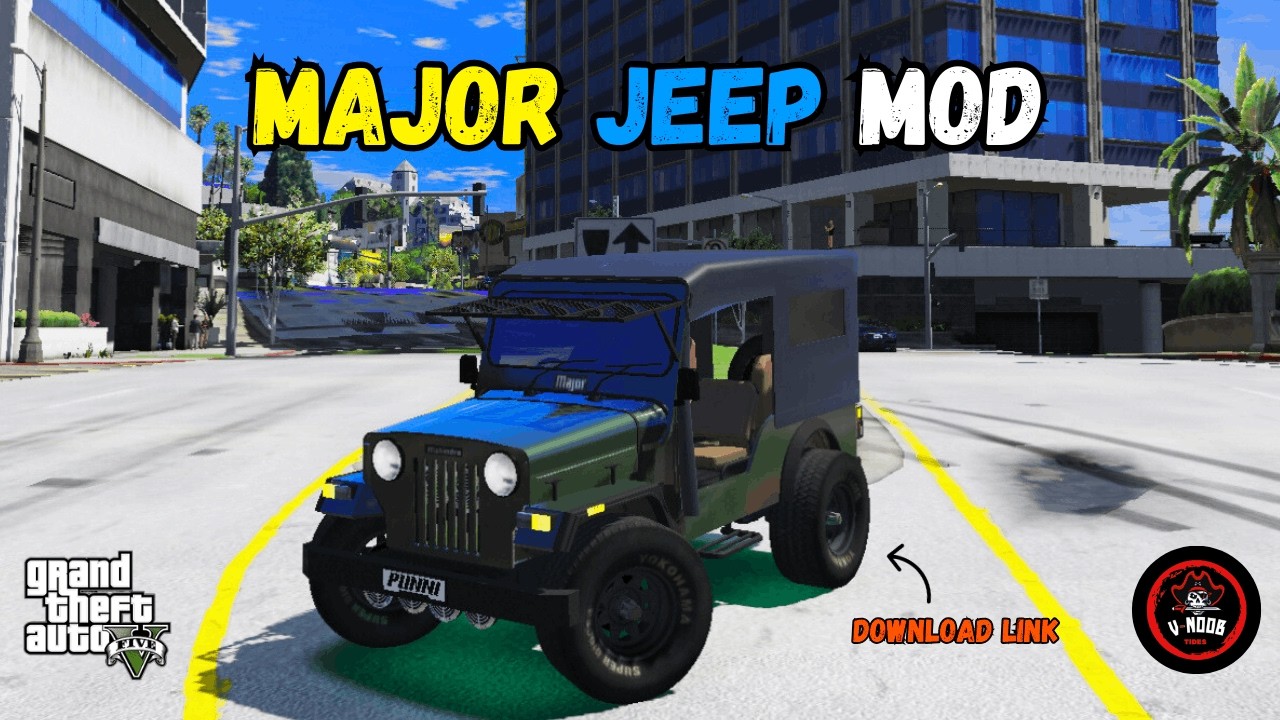 Major Jeep Mod in GTA 5 – Off-Road Beast & Easy Install (Hindi/Urdu)