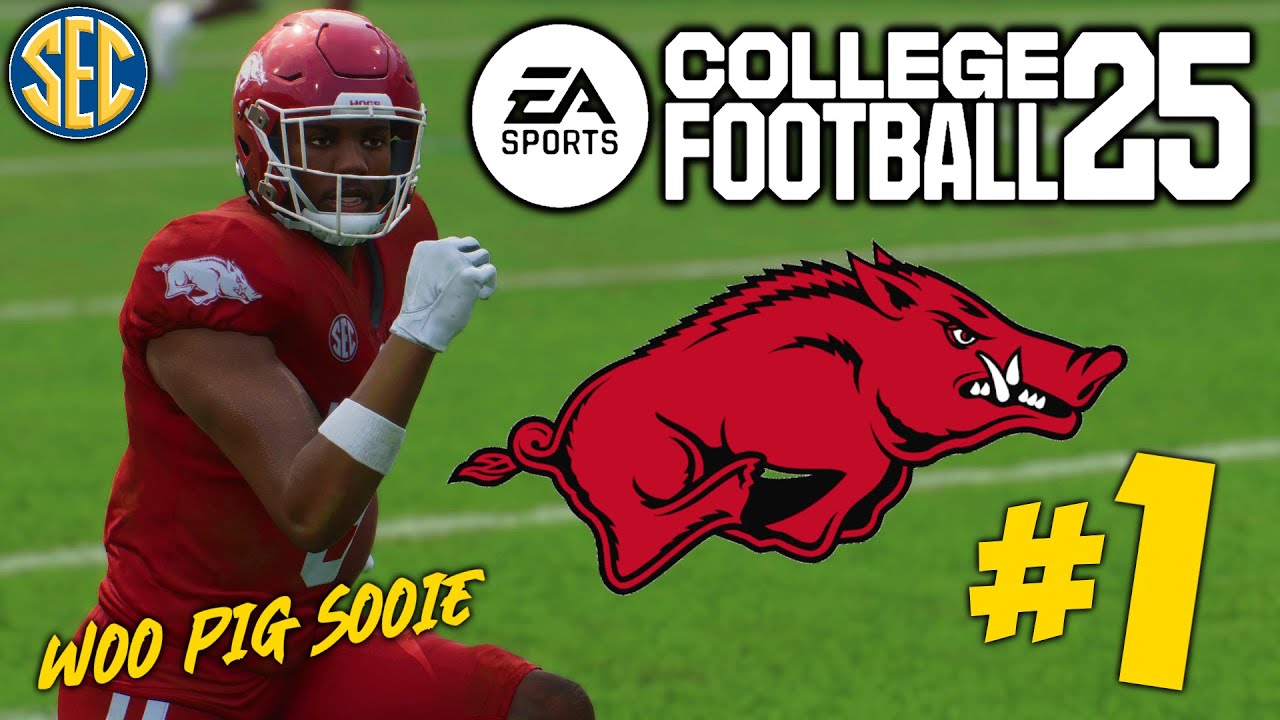 LETS GO!! NCAA IS BACK!! NCAA Arkansas Dynasty EP. 1