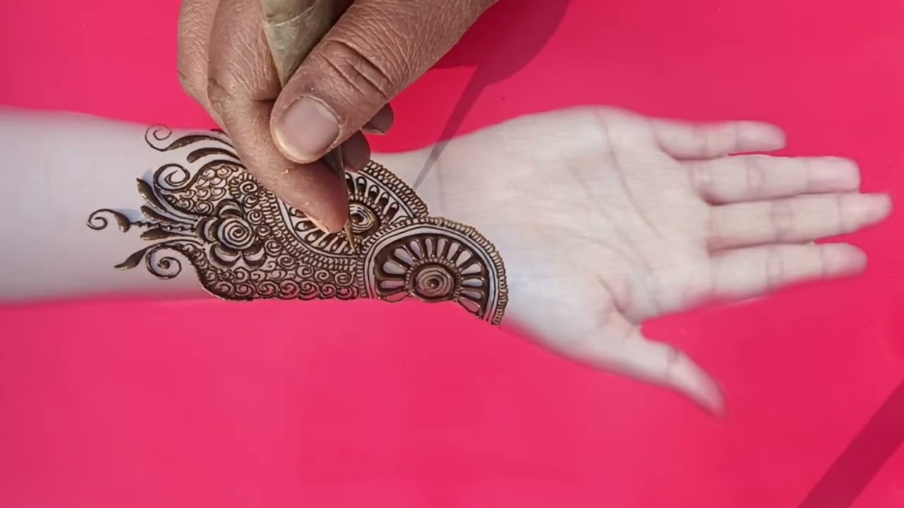 Mehandi design saral se saral tarike Se lagana