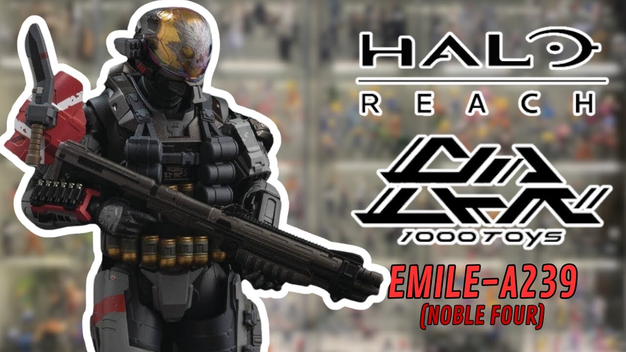 1000Toys 1/12 RE:EDIT HALO: REACH Emile-A239 (Noble Four) Unboxing y Review