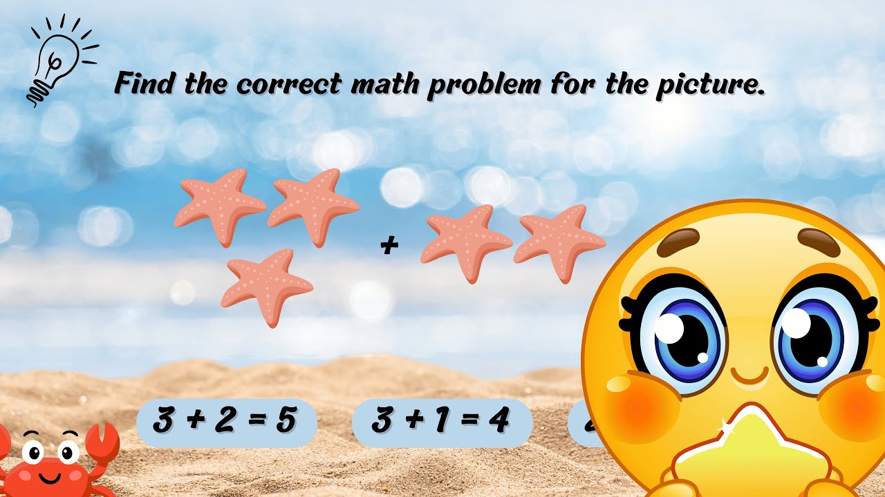 Can You Find the Right Math Problem? Math for Kids | Subtraction & Additon 1-10 | Safe Place