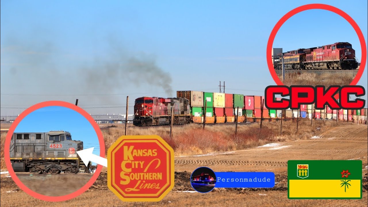 UNCOMMON TRAIN | CHASING a Kansas City Southern GREYGHOST! + Bonus Train