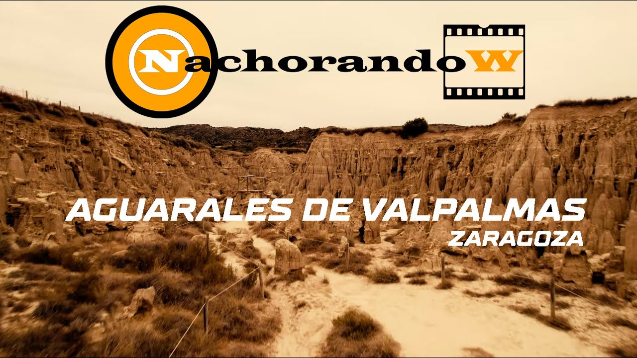 Aguarales de Valpalmas , Cinco Villas , Zaragoza , 4K a vista de dron 🎮✈️