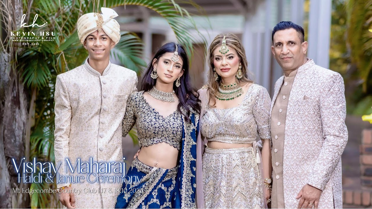 Vishay Maharaj | Durban Hindu Haldi & Janue Ceremony Film  | 