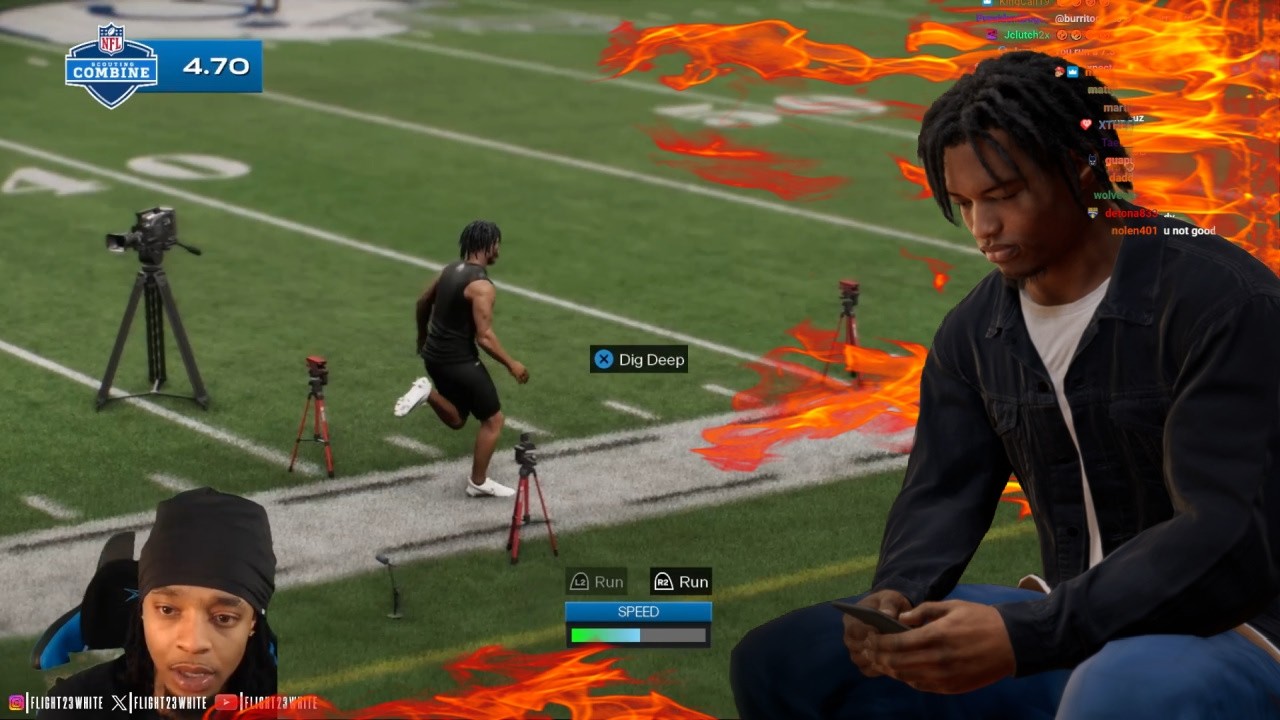 Flight Has RUDE AWAKENING After NFL Draft Combine + Draft Madden 27 Superstar Career Mode Creation!