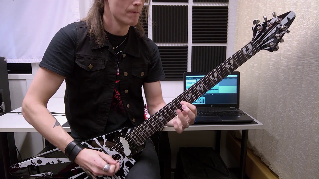 Volucrine - Gravehead - Lead Guitar Playthrough