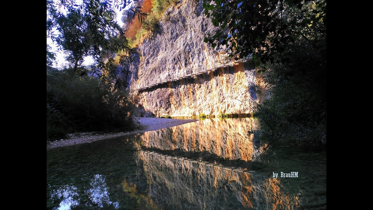 Alquézar (Huesca): ruta Pasarelas del río Vero, Sierra de Guara.