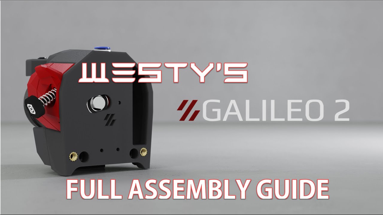 VORON GALILEO 2 EXTRUDER - PART 1 - FULL ASSEMBLY GUIDE