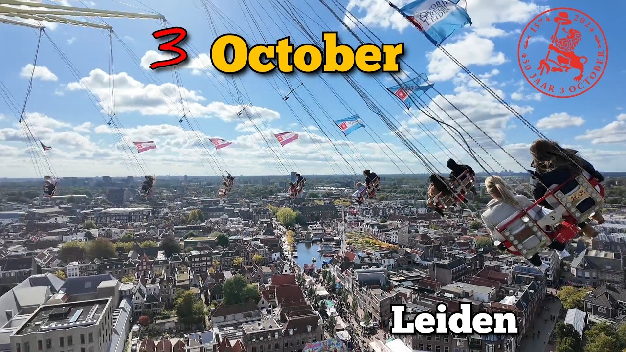 Leiden's BEST October 3rd Festival Moments! Highlights 2024