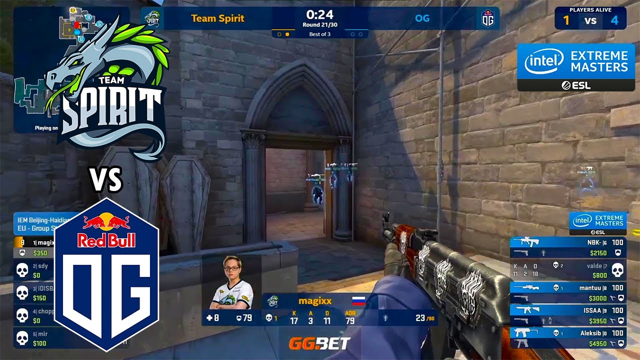 Spirit vs OG - IEM Beijing | CSGO Highlights