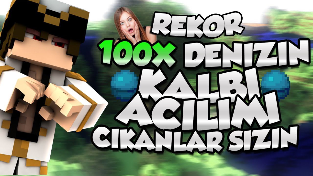 😱REKOR ! 100 Denizin Kalbi Açılımı (Çıkanlar Sizin)  - Survival Titanyum
