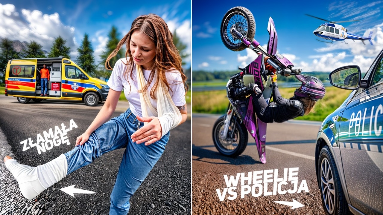 ZEPSUŁ MI NOWEGO KTM'A? POLICJA I SUPERMOTO MEET