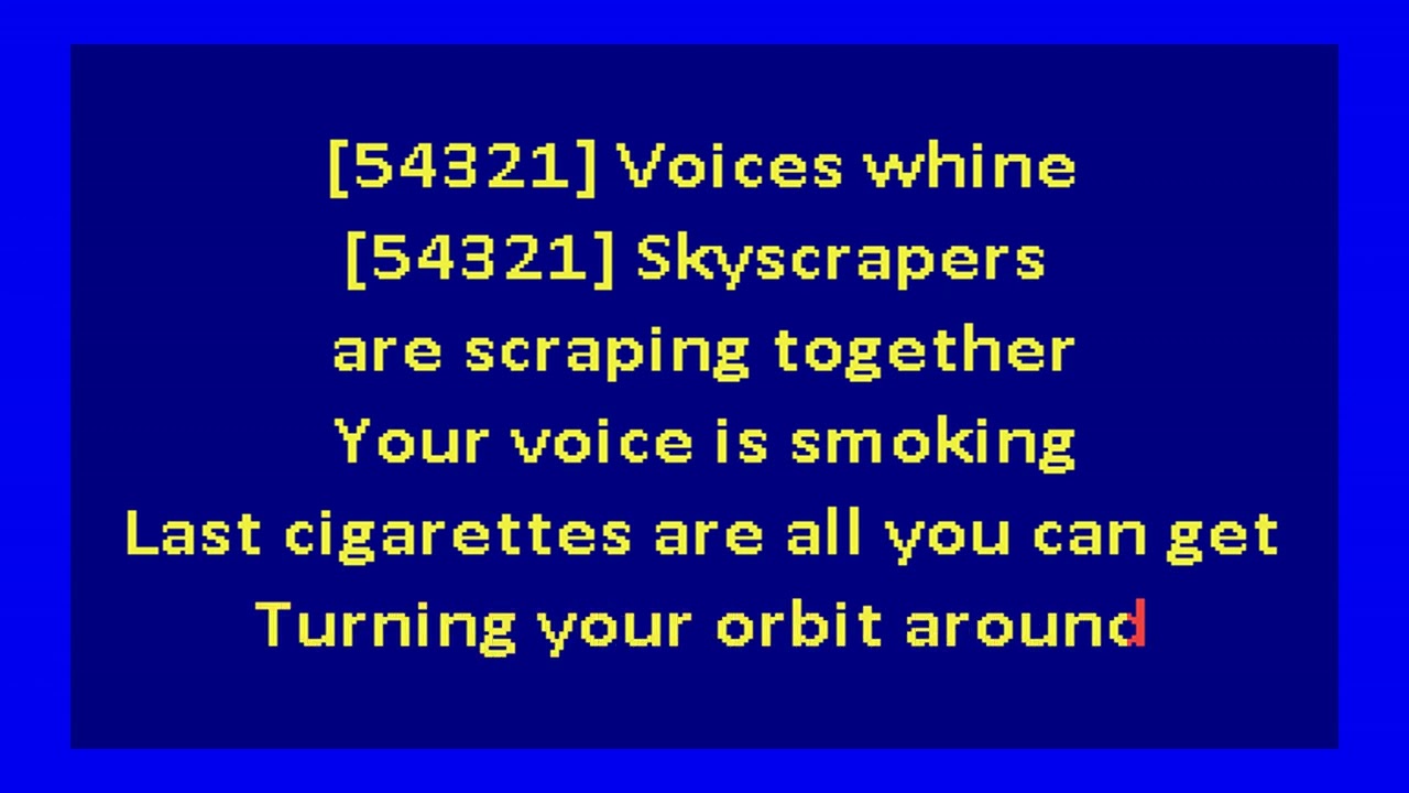 Wilco  - Jesus, Etc.  (karaoke)