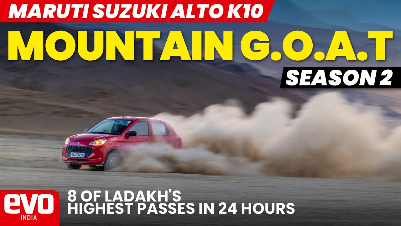 Maruti Suzuki Alto K10 | Mountain G.O.A.T Season 2 | 8 passes in 24 hours record | evo India