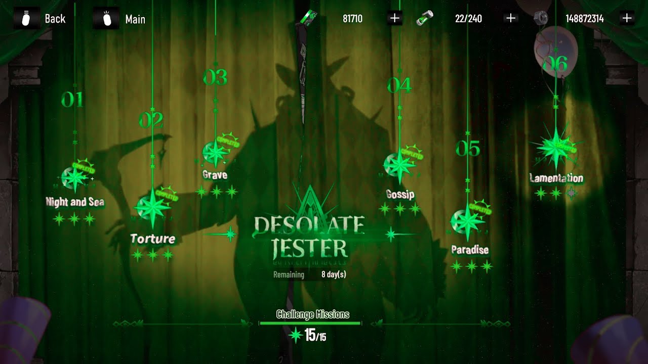 DESOLATE JESTER Boss Fight (PGR)