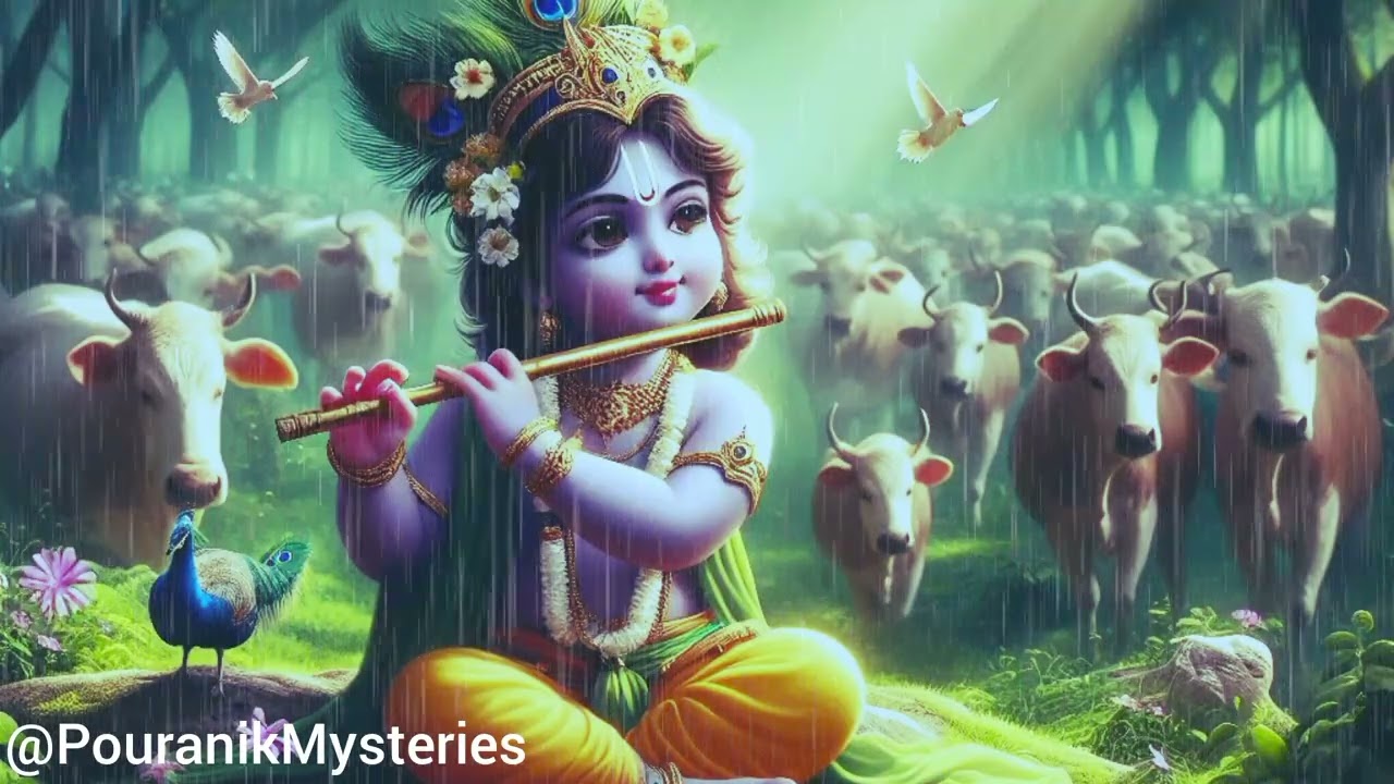Krishna Flute Music | Relaxing Music, Deep Meditation, Calm Focus ,Study 