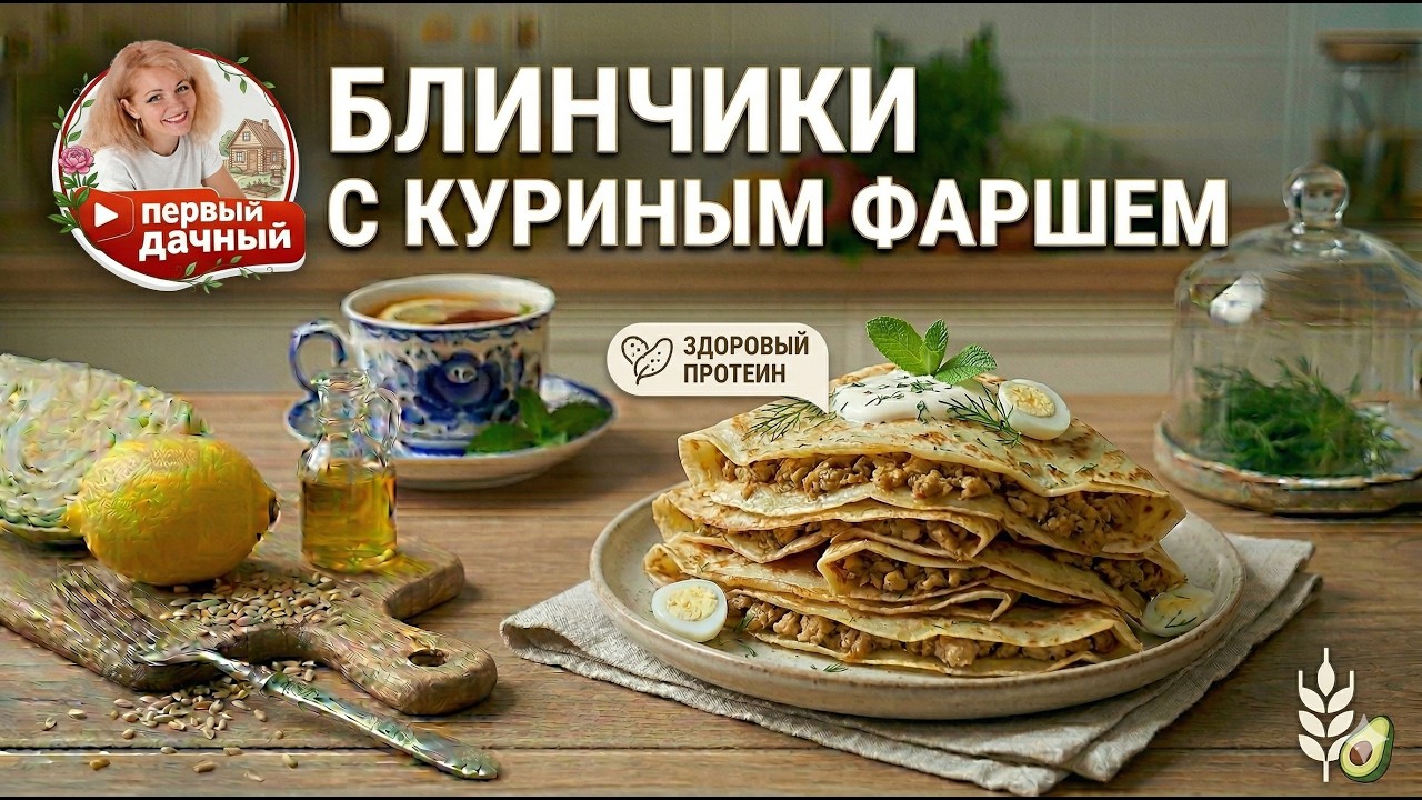HOW TO FRY PANCAKES with meat, thin pancakes with milk always turn out!