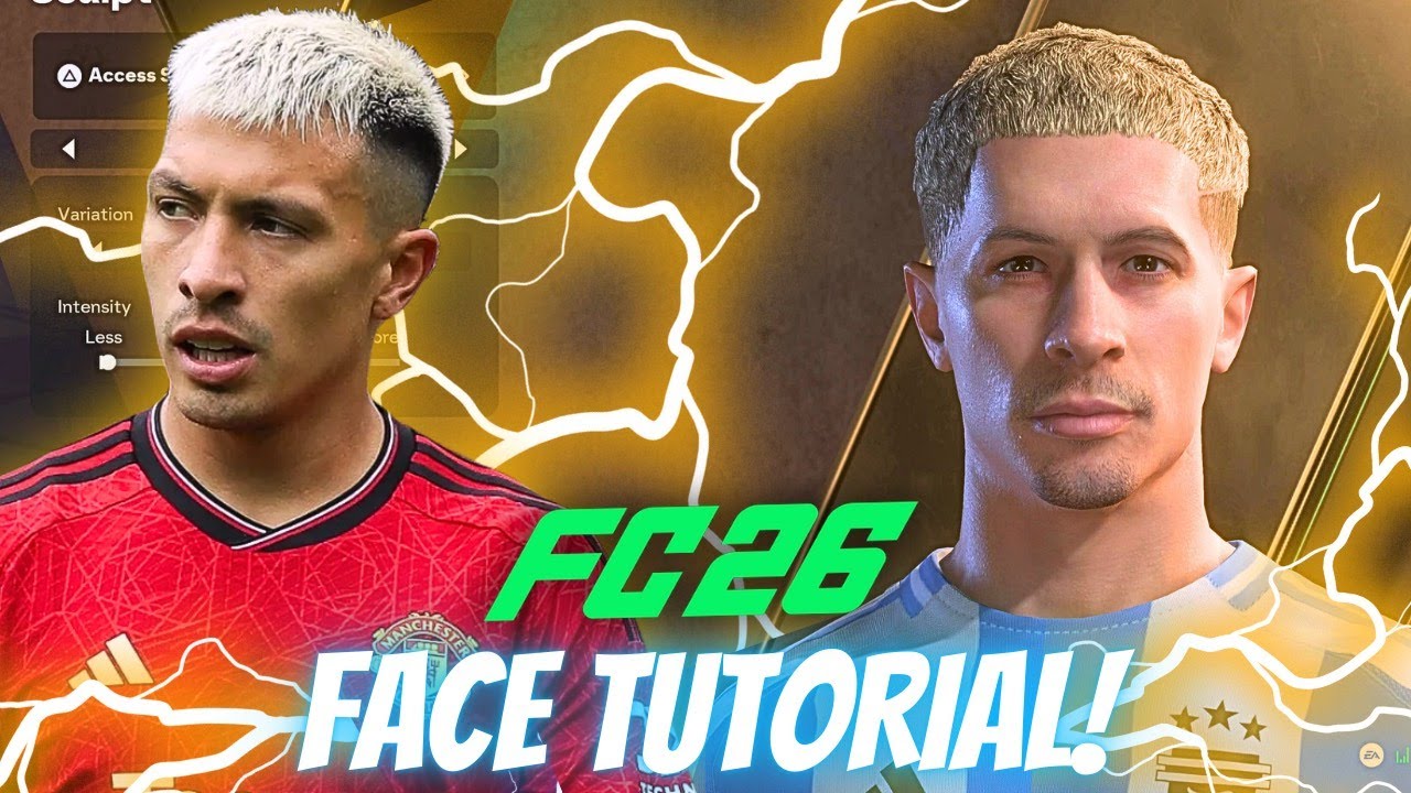 How to create LISANDRO MARTINEZ in EA SPORTS FC 26