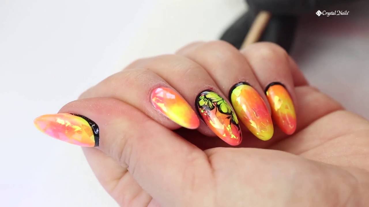 Díszítés Neon Art Gel-lel és üvegfóliával