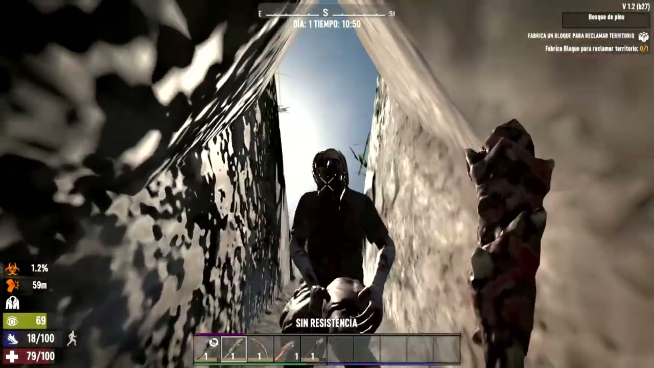 7 Days To Die (Parte 1) (Gameplay Español) (STEAM DECK)