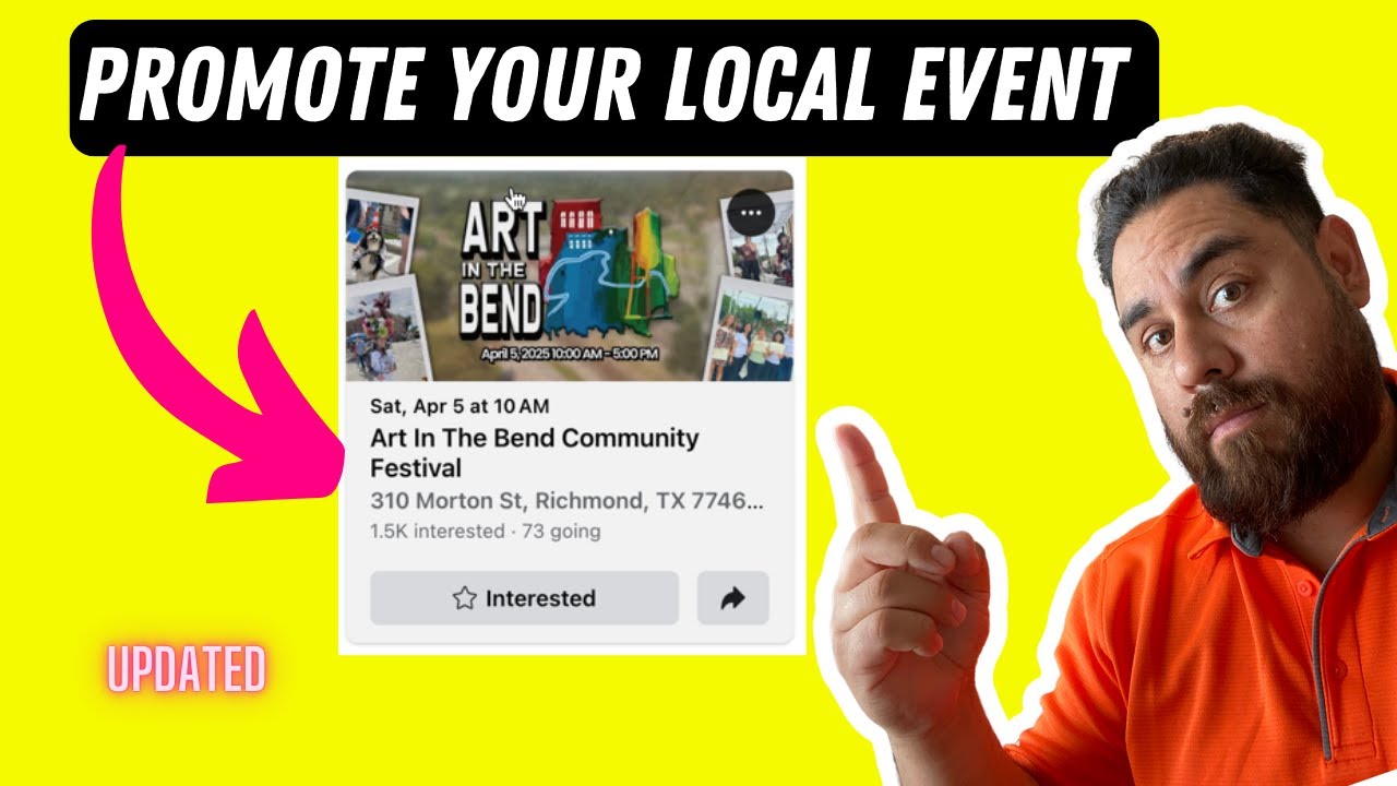 How to Promote a Local Business Event on Facebook | Promoting an Event On Facebook 2025