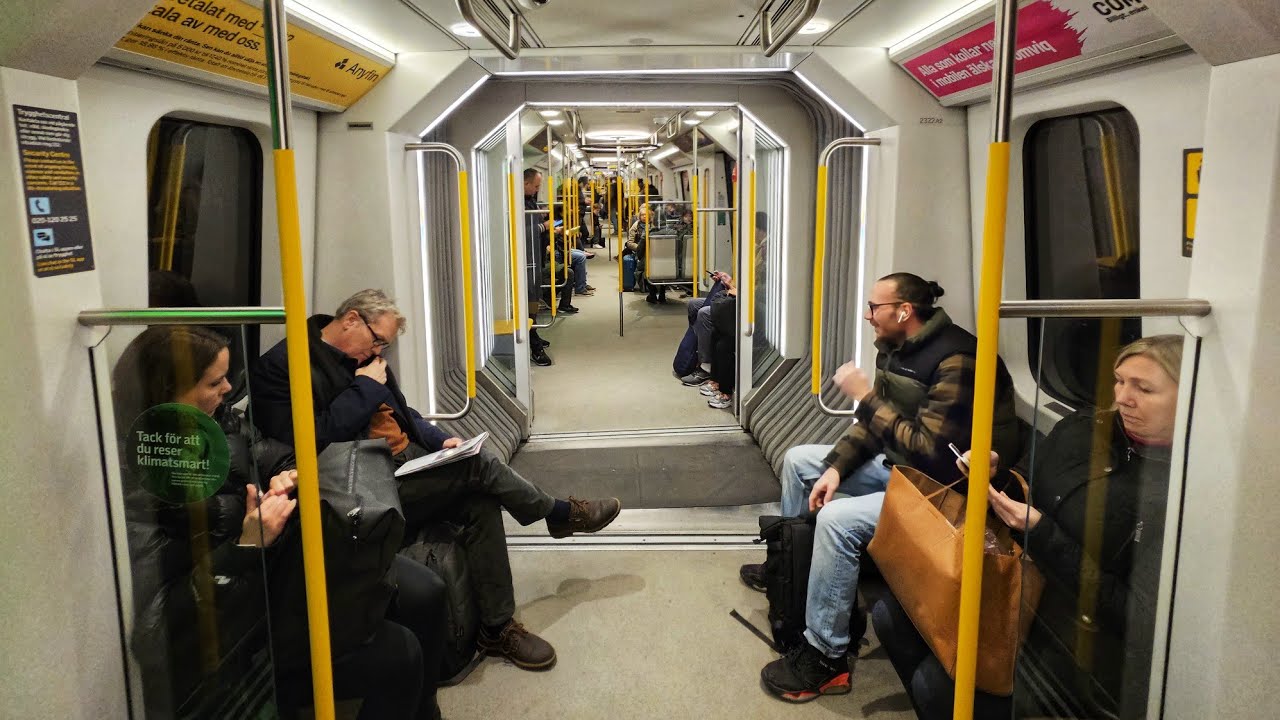Stockholm, Sweden - Subway to Östermalm
