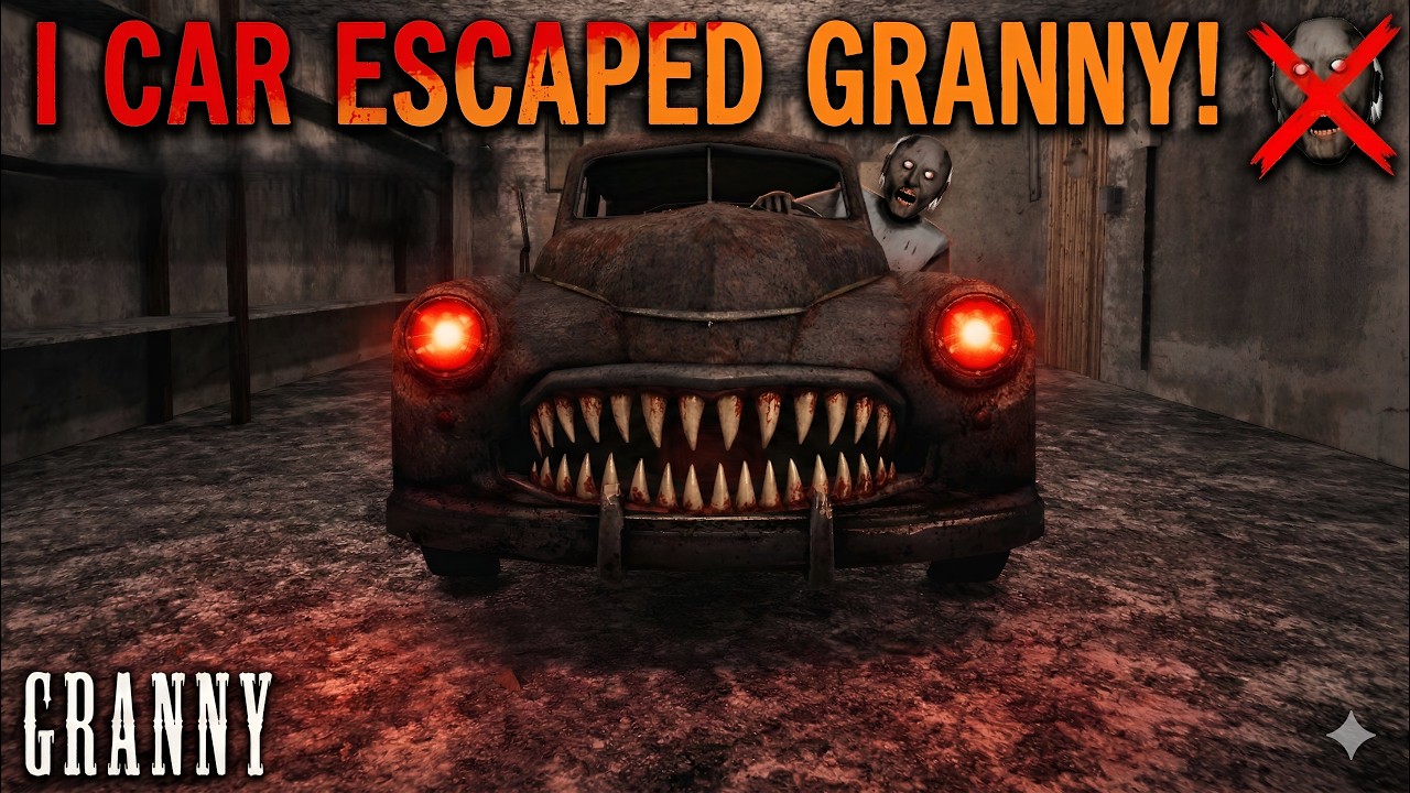 I ESCAPED GRANNY WITH THE CAR! - GRANNY CHAPTER 1