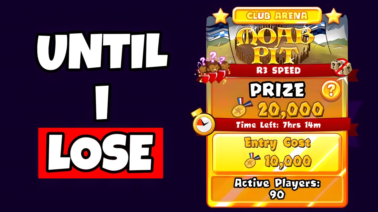 Играю в R3 Speed, пока не проиграю... (Bloons TD Battles)