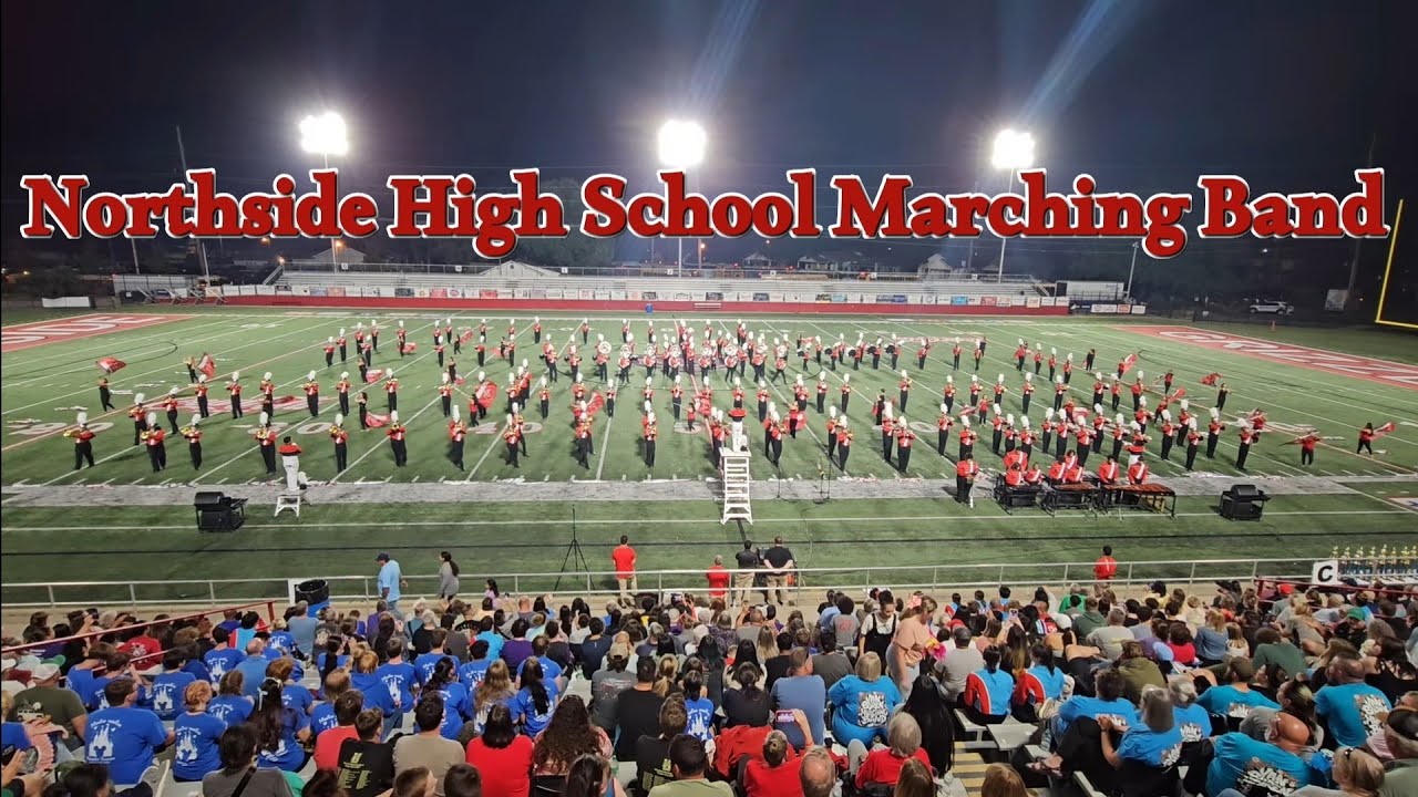 Northside High School Marching Band - Region VIII Assessment at Northside High School 4K #arkansas