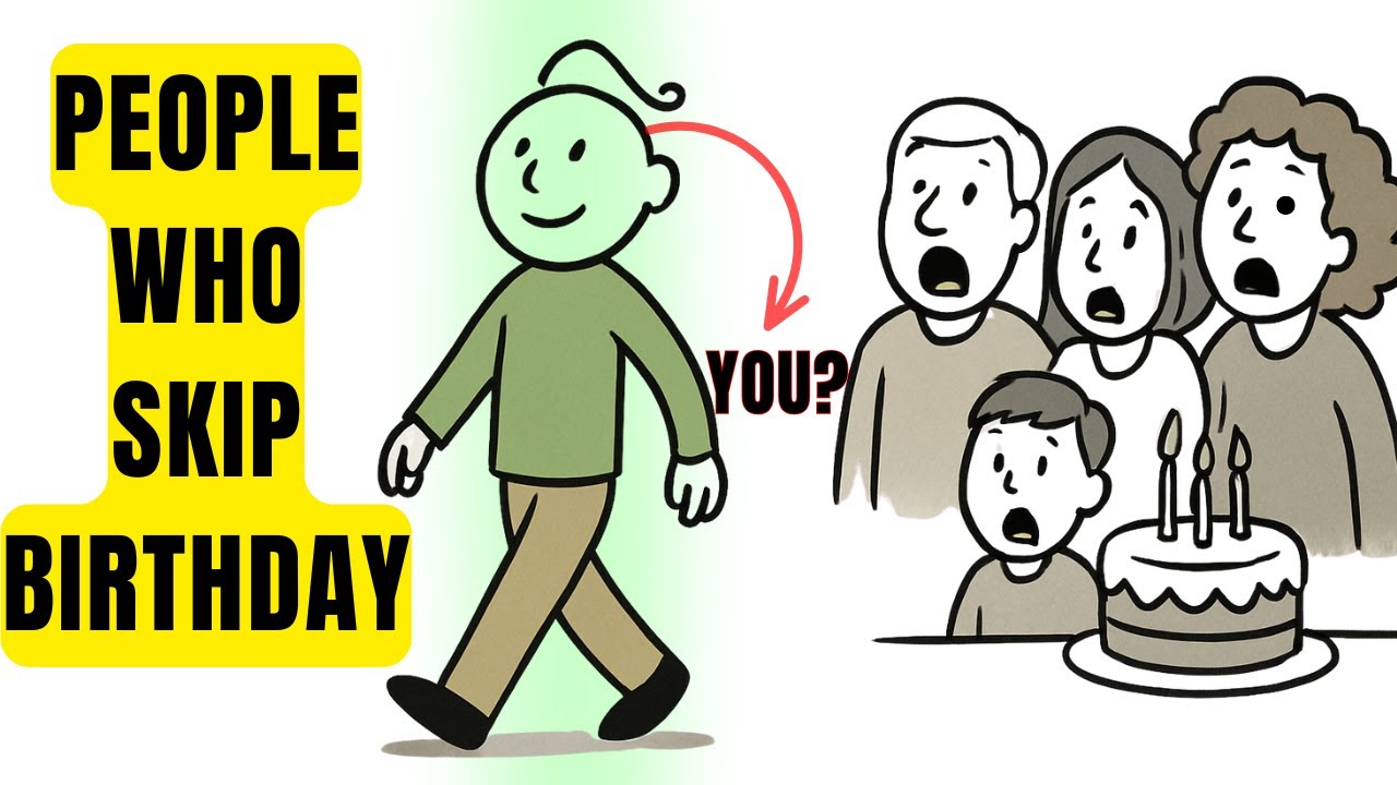 Psychology of People Who Treat Their Birthday Like a Normal Day
