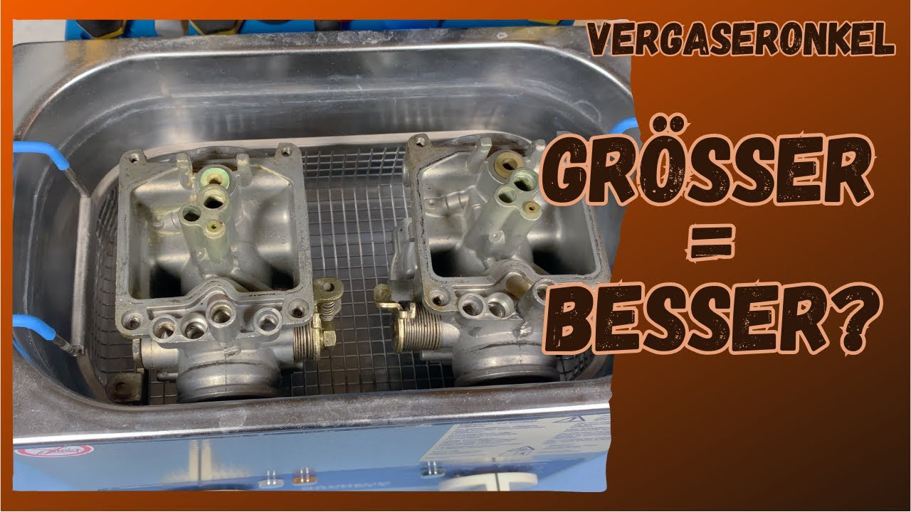 Wie groß muss das Ultraschallgerät sein? Vom Vergaseronkel