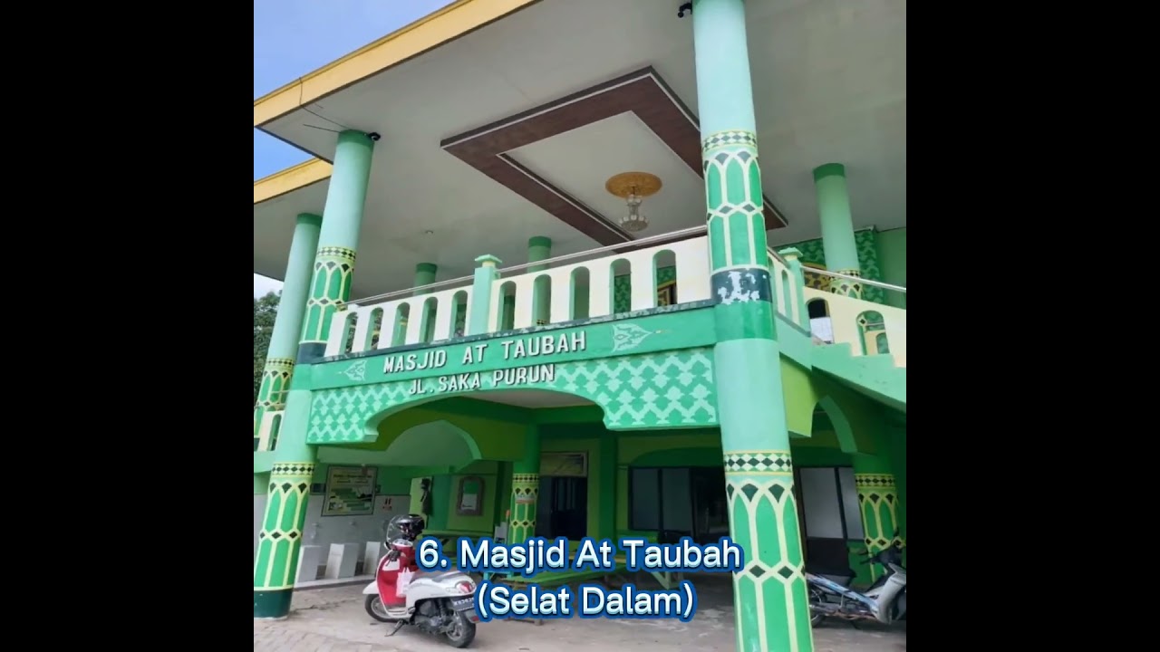 Top 9 masjid berarsitektur unik dan indah di kapuas #viral #shorts #kapuas