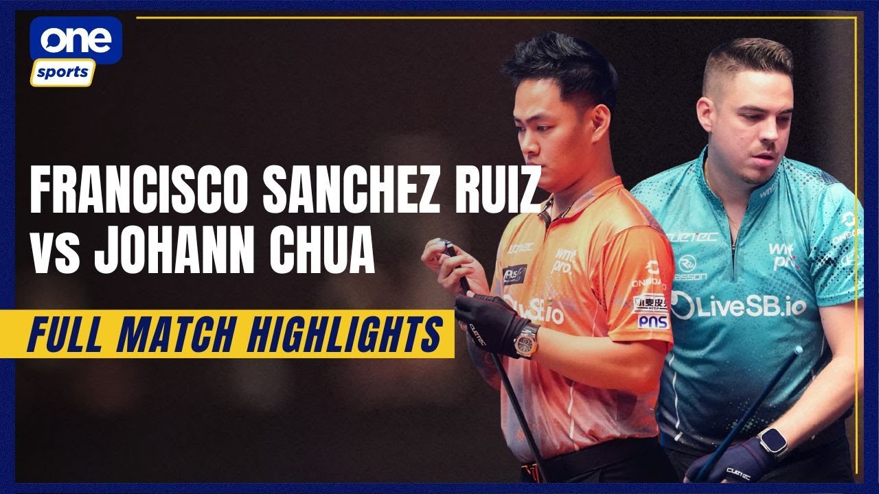 FRANCISCO SANCHEZ RUIZ vs. JOHANN CHUA | 2025 REYES CUP | HIGHLIGHTS