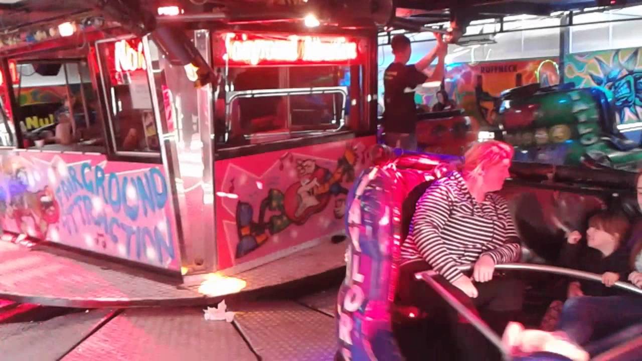 Taylors fairground attraction  waltzer @ Meadows ,Edinburgh 2015