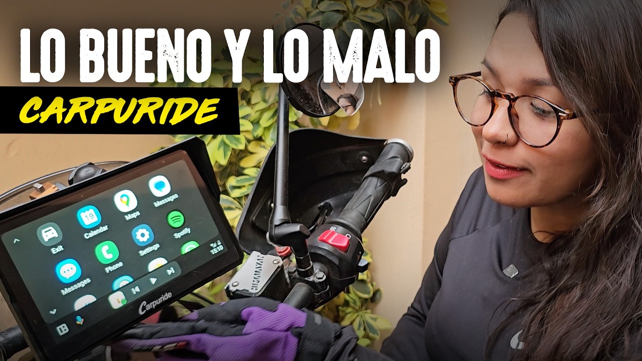 Instalo una PANTALLA a mi MOTO y me sucede esto. 🖥️🏍️ ¿Funcionará Carpuride? 🤔 | T11/E16