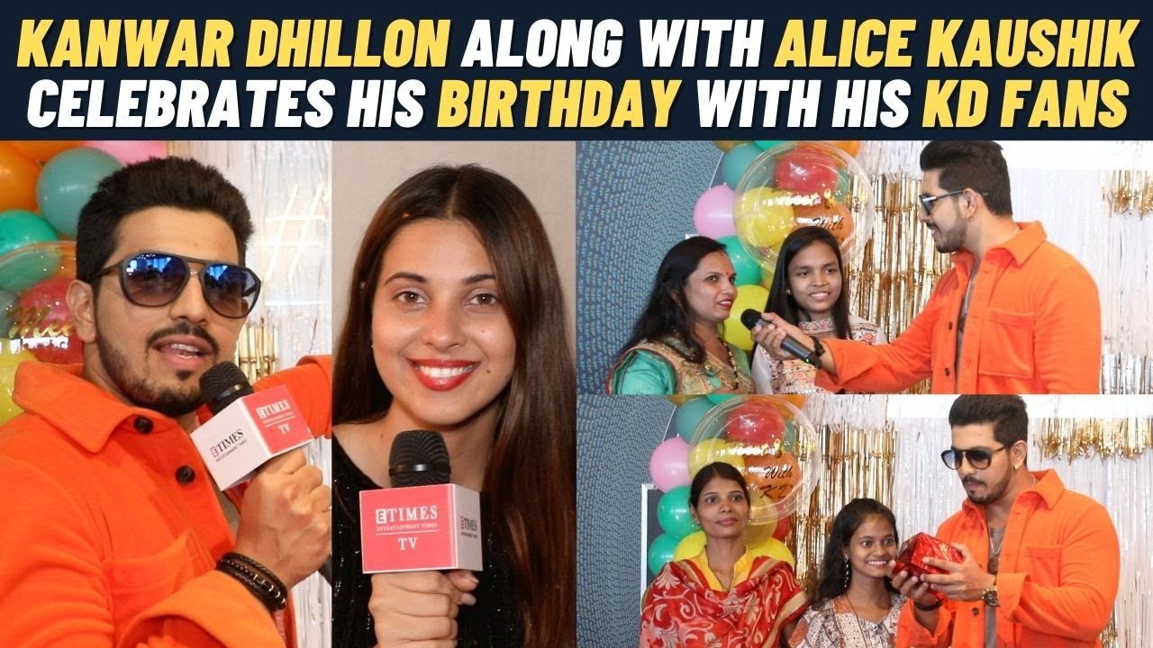 Kanwar Dhillon says “Alice helped me with the decor even after having her leg fractured”