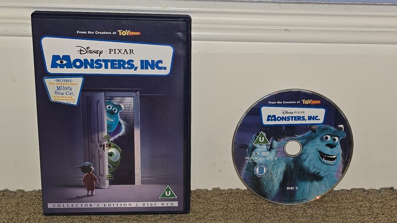 Monsters, Inc. UK DVD 2 Walkthrough (2002)