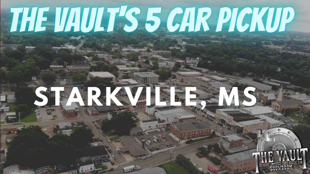 Five Car Pickup! | The Vault finds a handful of classic cars in Starkville, Ms!