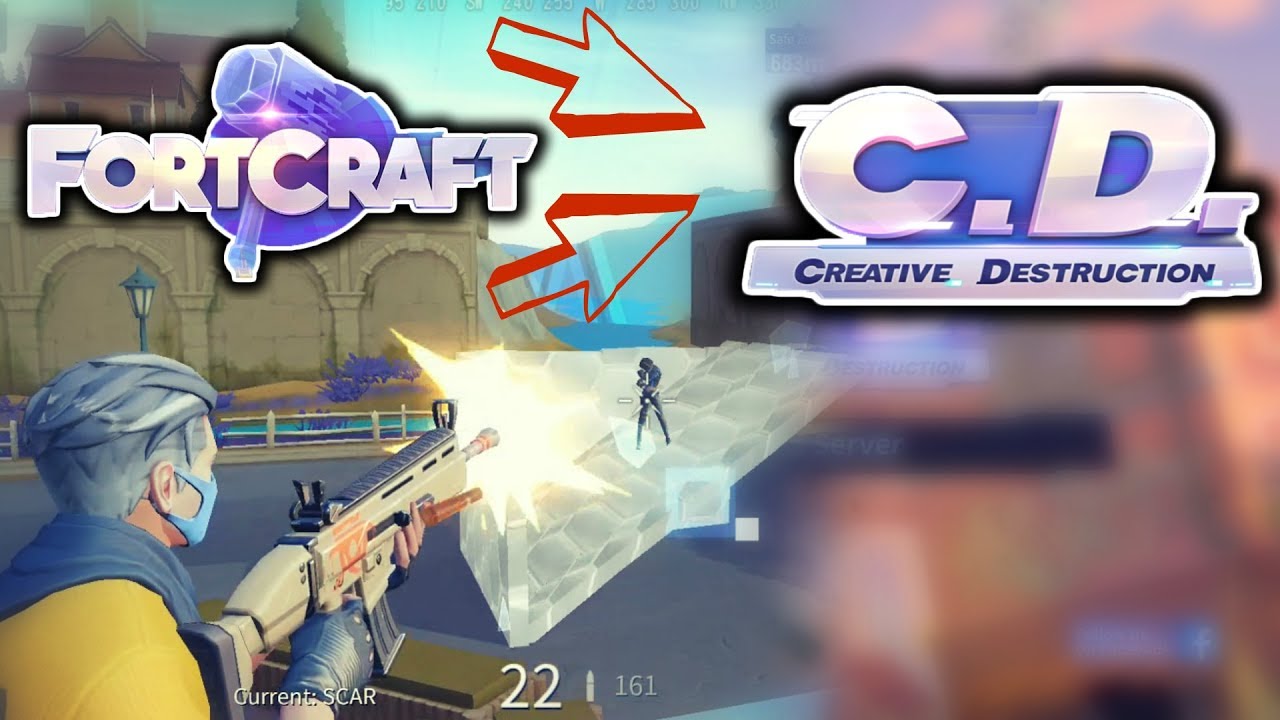 Fortcraft is Back on Android - Better Fortnite? - Creative Destruction Gameplay