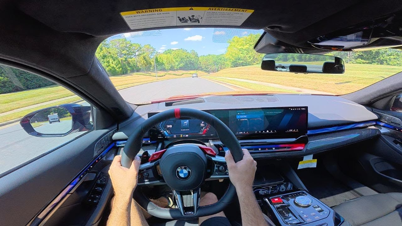 2026 BMW M5: POV Drive, Walkaround and ASMR