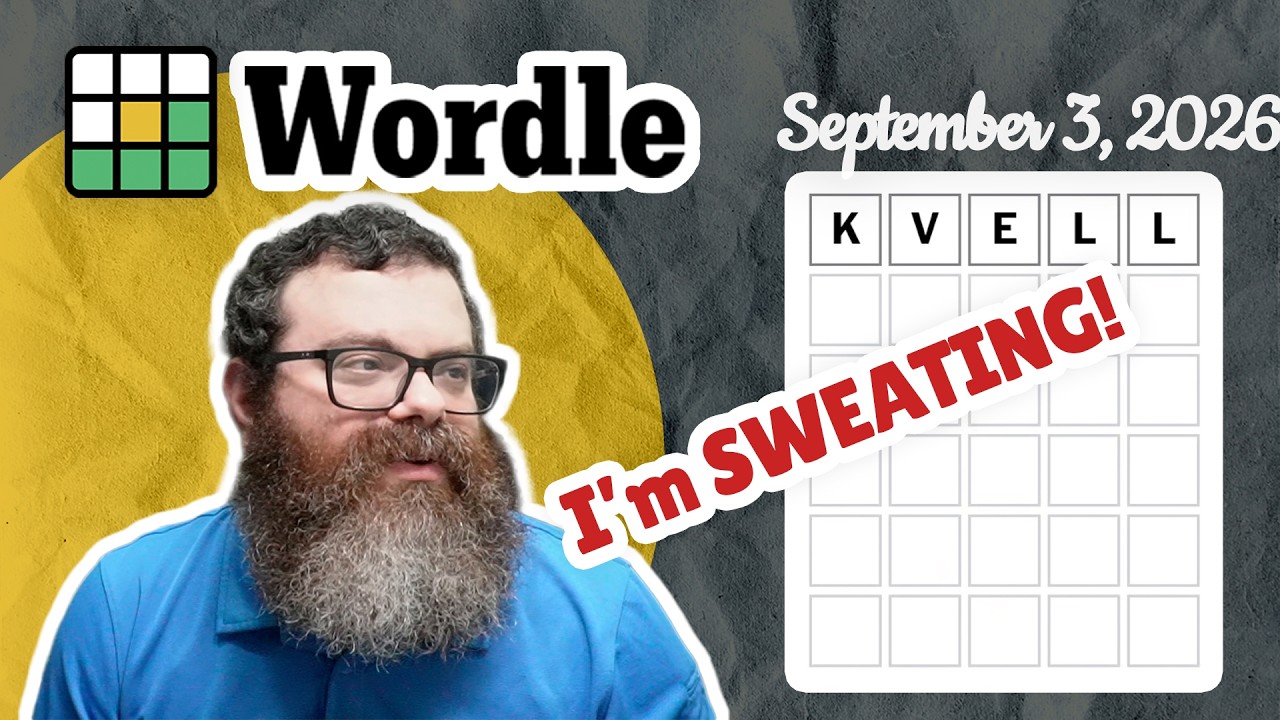 Here we go again! | Wordle #1902 (September 3, 2026)