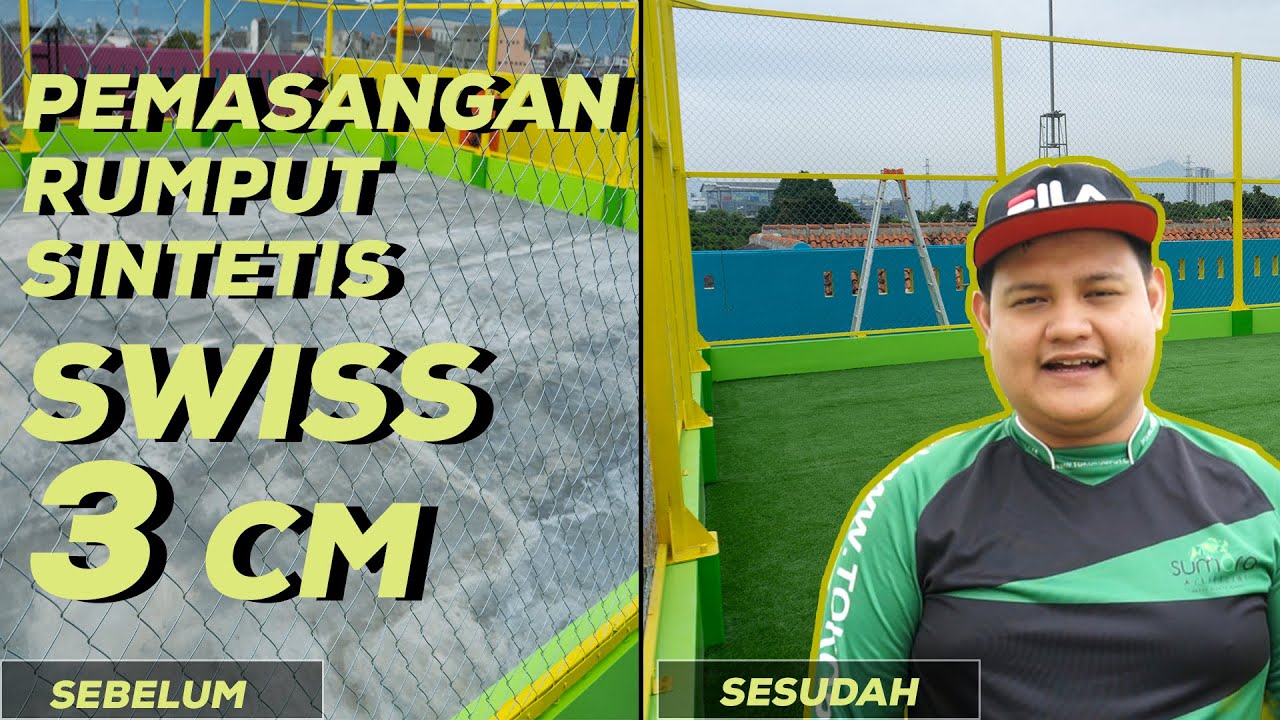 tips dan trik pemasangan  rumput sintetis