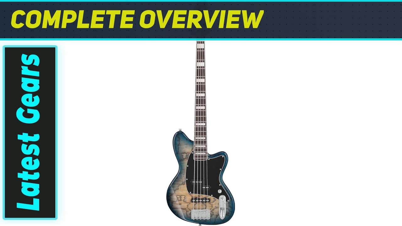 Ibanez Talman Bass 5-string: Stunning Cosmic Blue Starburst!